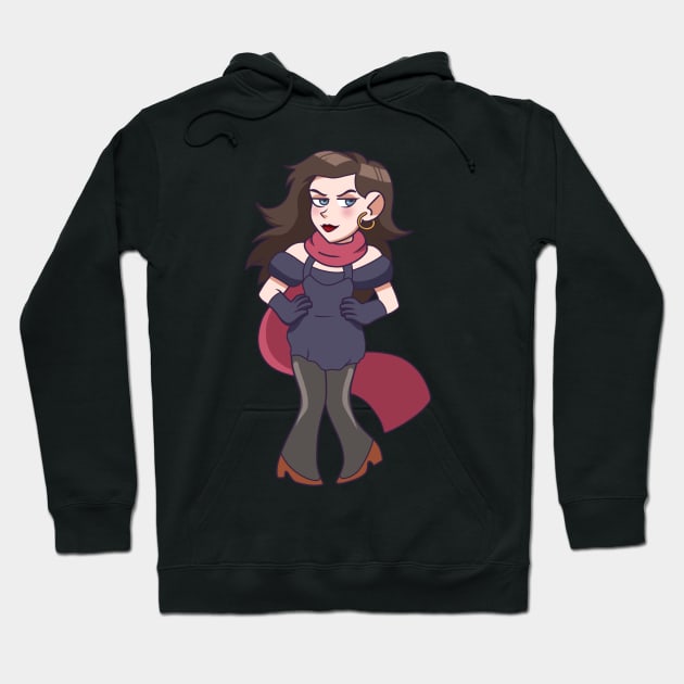 Mini Lisa Lisa Hoodie by emmydragonartz 